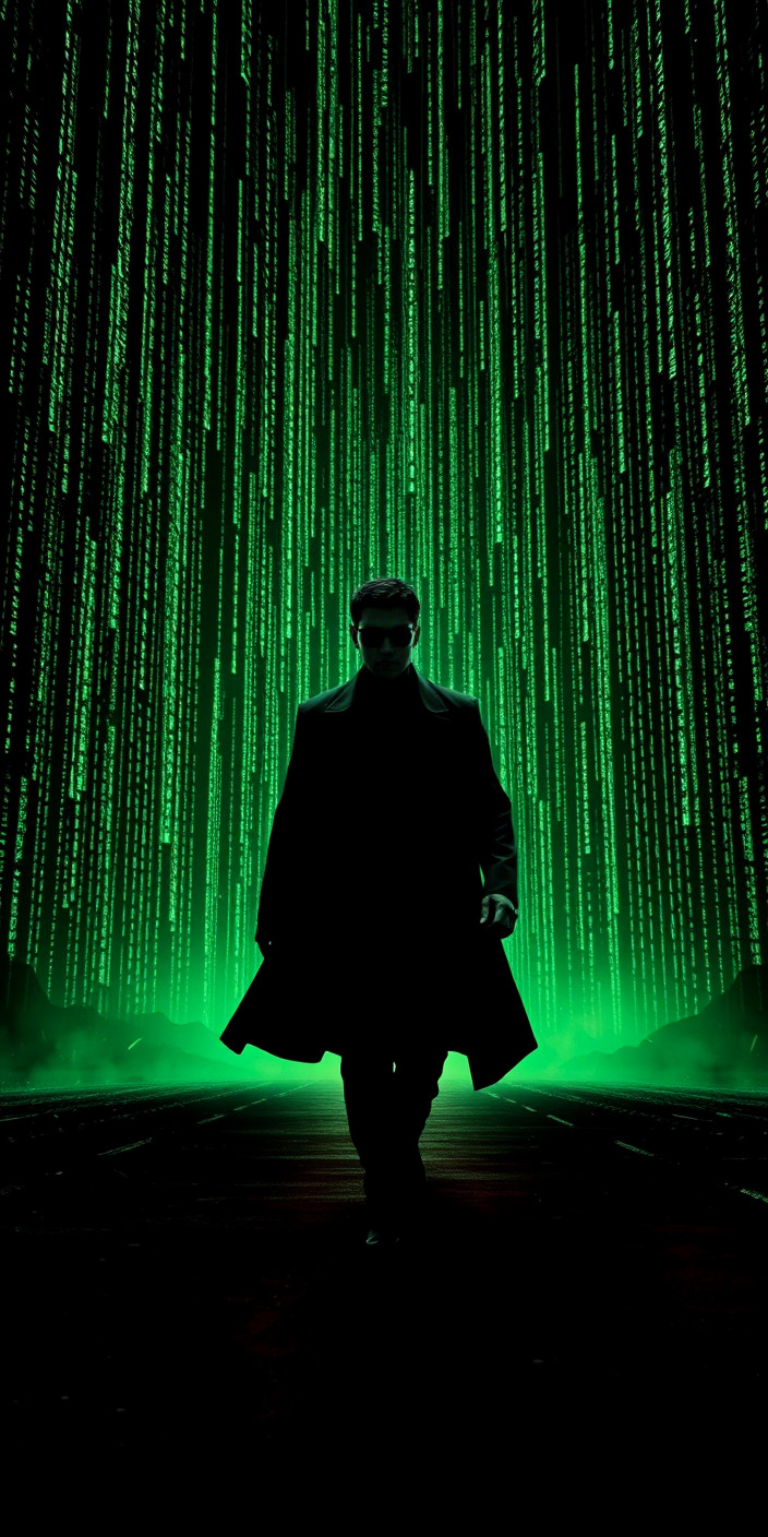 Matrix  4k 5 Phone Wallpaper