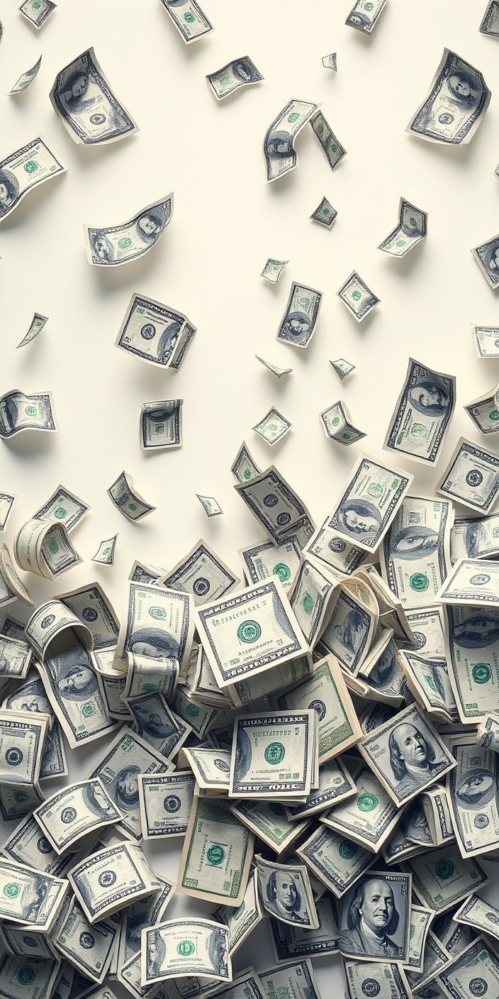 Money 6 Phone Wallpaper