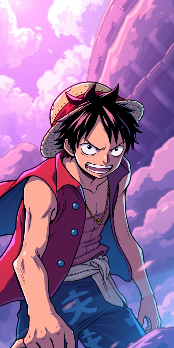 One piece luffy 8 Phone Wallpaper