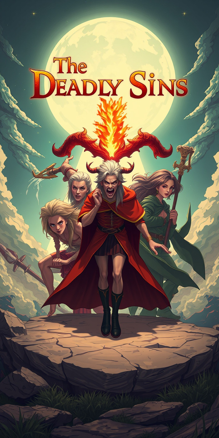 The seven deadly sins 11 Phone Wallpaper