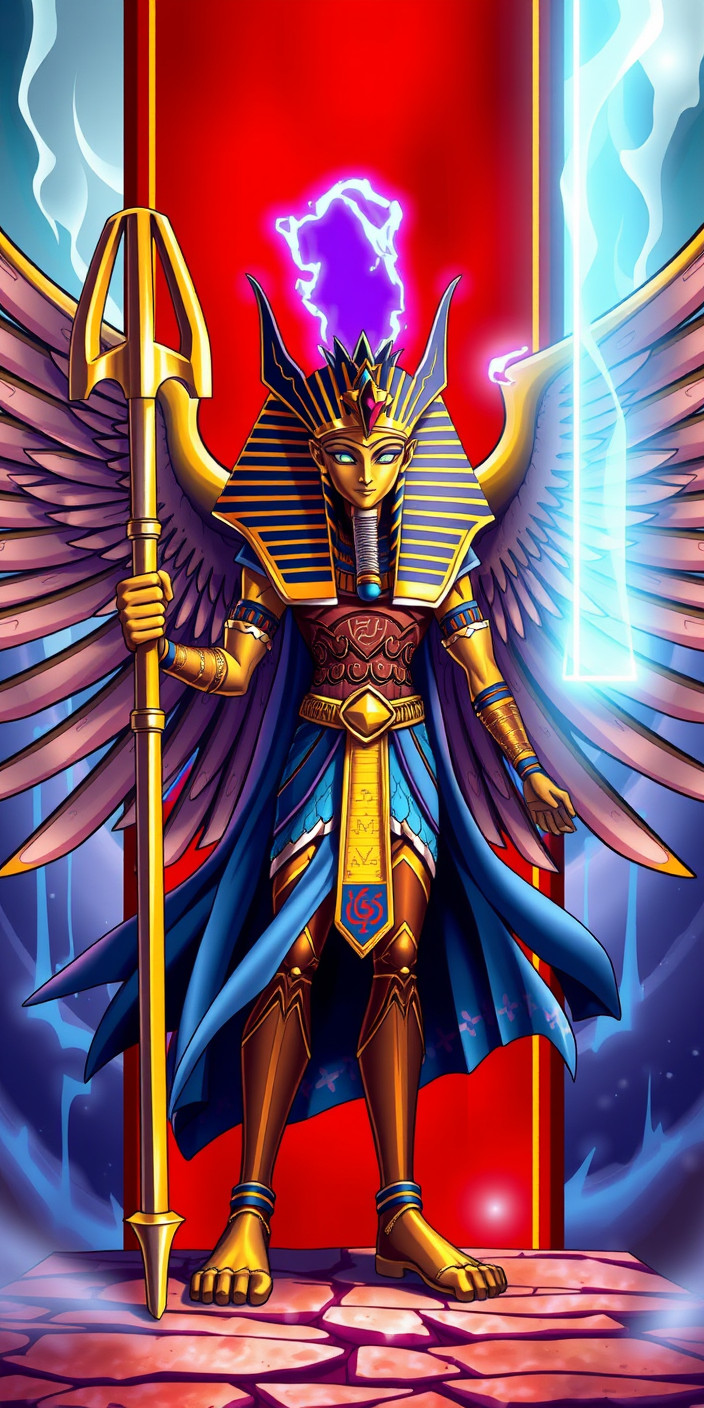 Yugioh egyptian gods 8 Phone Wallpaper