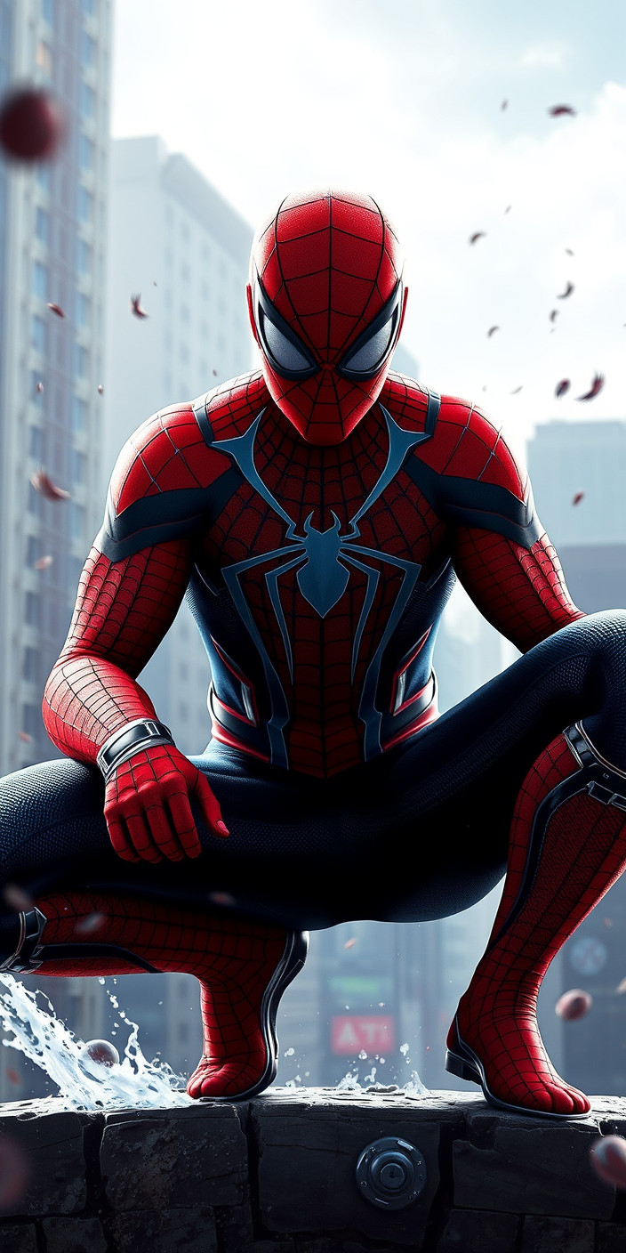 Spiderman ps4 4k 3 Phone Wallpaper