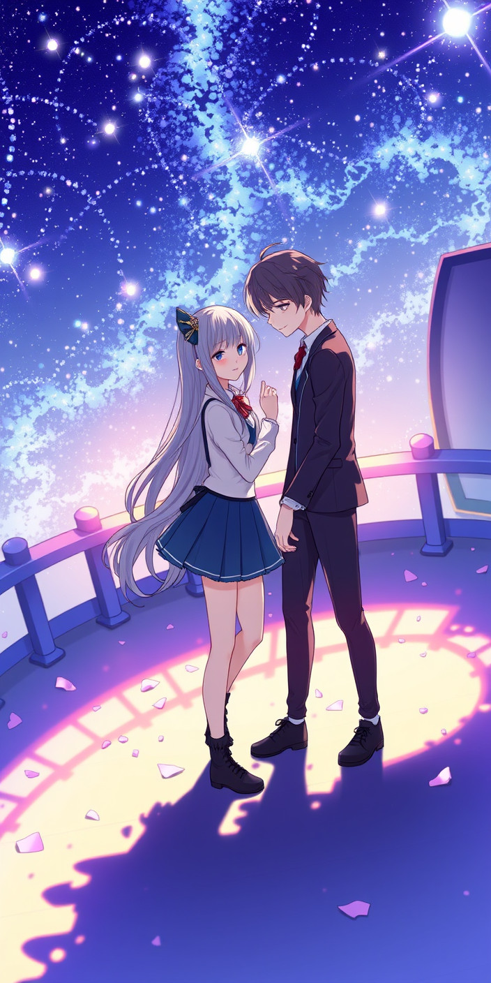 Anime couple 9 Phone Wallpaper
