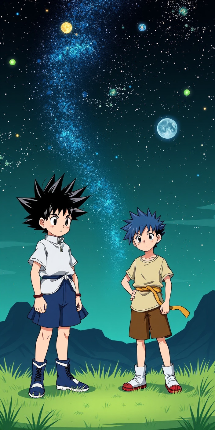 Gon and killua 6 Phone Wallpaper