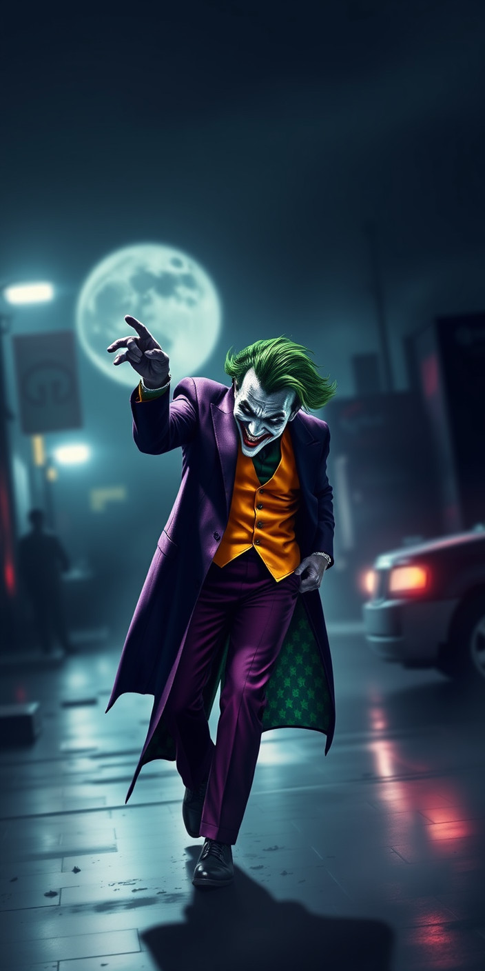 The joker 5 Phone Wallpaper