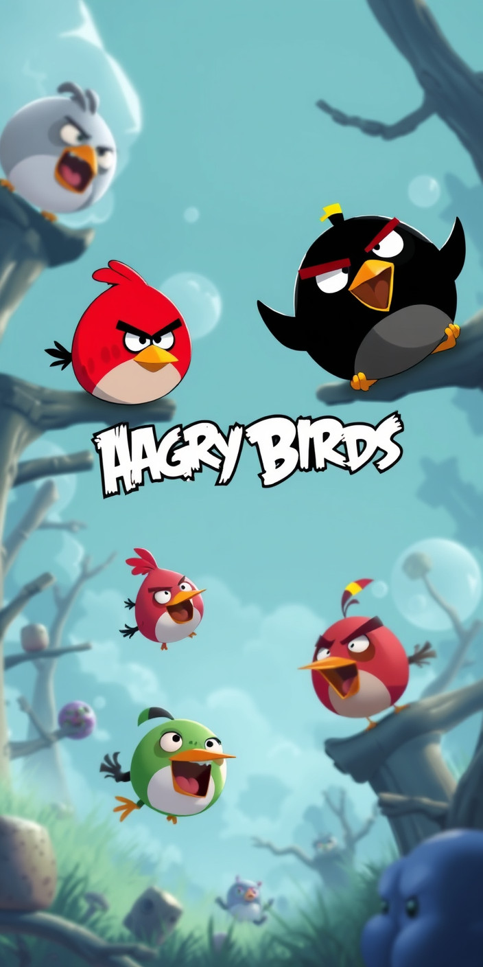 Angry birds 3 Phone Wallpaper