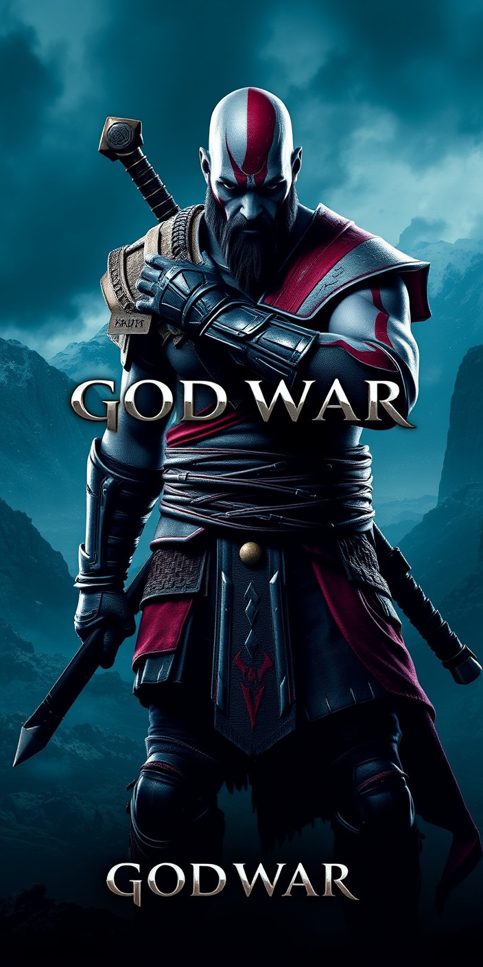 God of war 4  4k 10 Phone Wallpaper