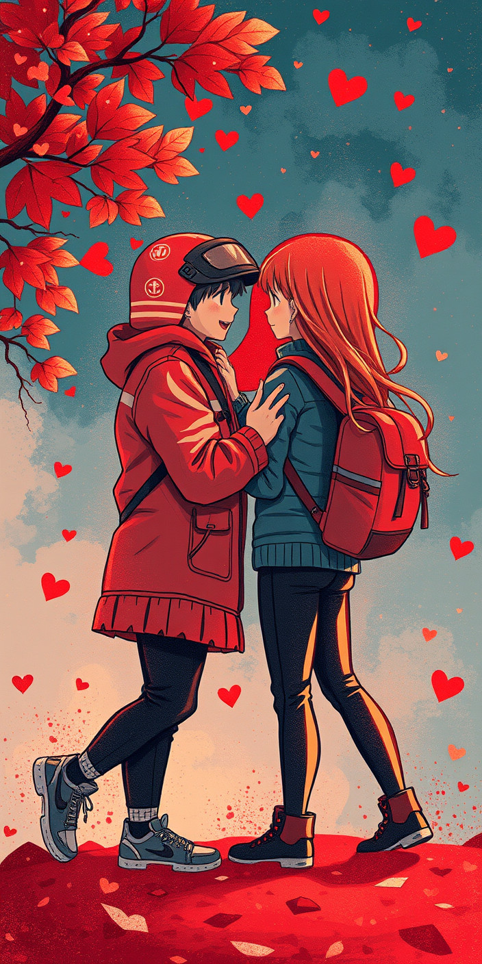 Love 14 Phone Wallpaper
