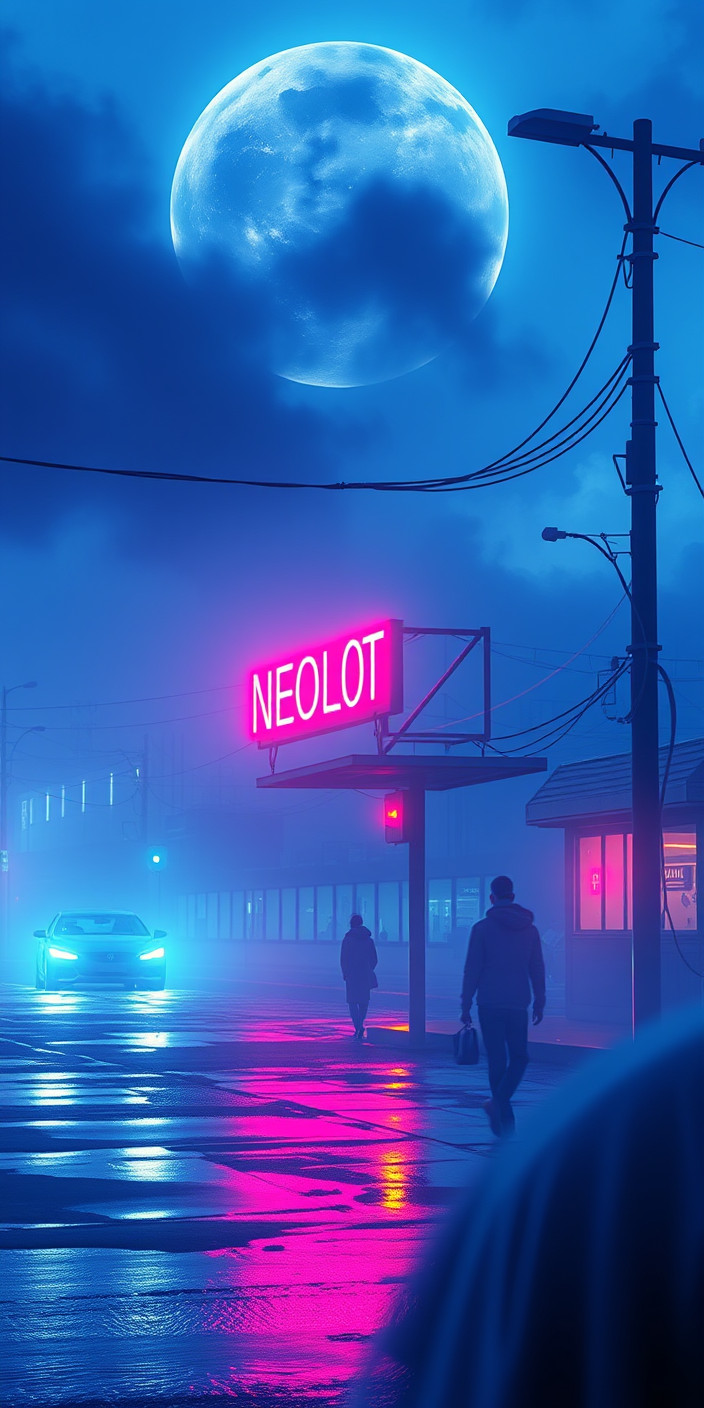Neon  4k 8 Phone Wallpaper