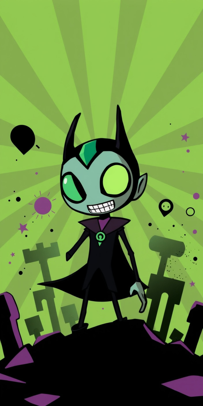 Invader zim 3 Phone Wallpaper
