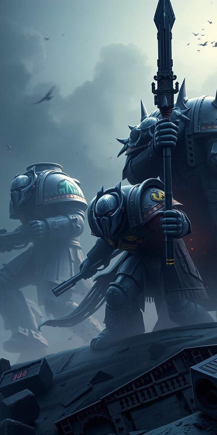 Warhammer 40k space wolves 6 Phone Wallpaper