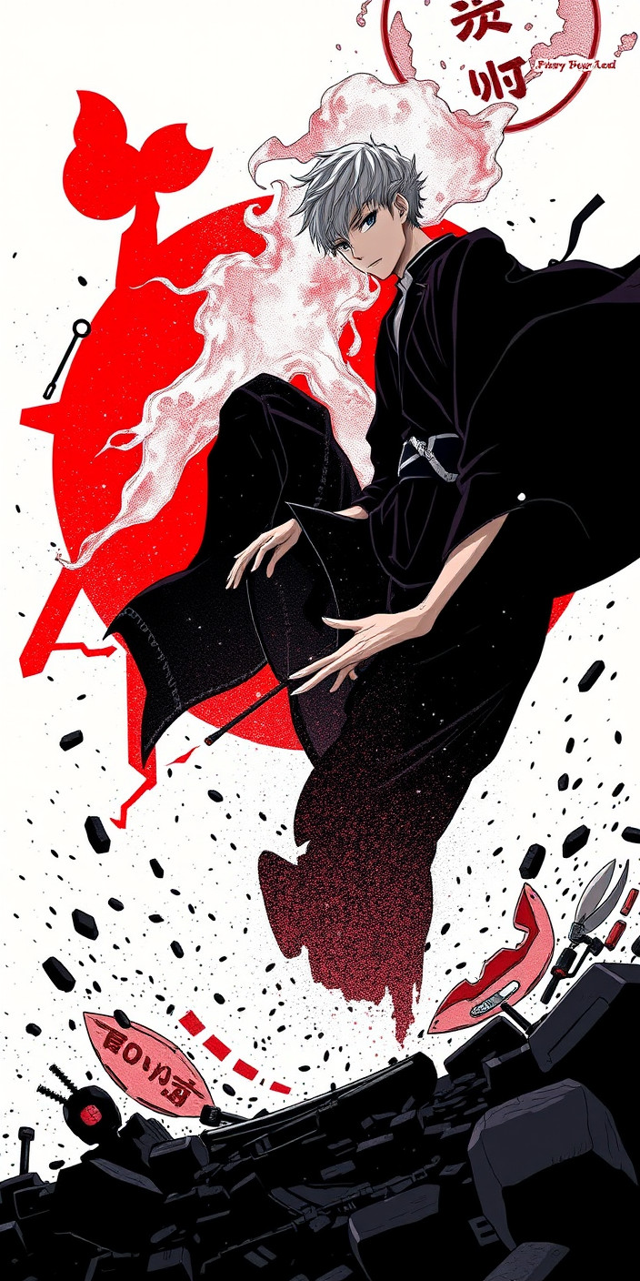 Jujutsu kaisen 6 Phone Wallpaper