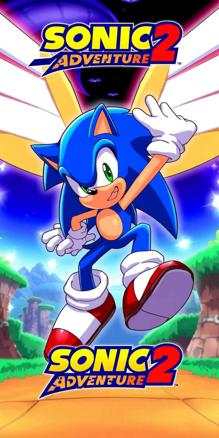 Sonic adventure 2 5 Phone Wallpaper