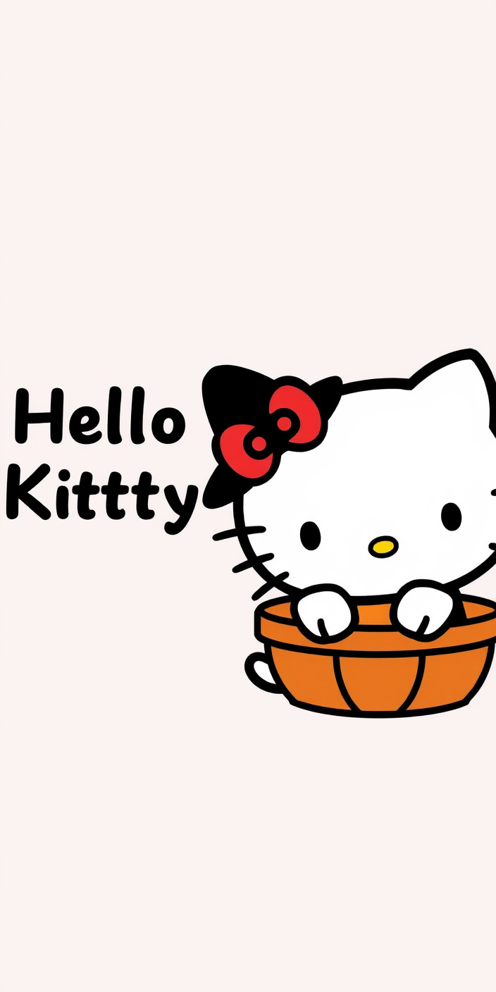 Hello kitty thanksgiving 1 Phone Wallpaper