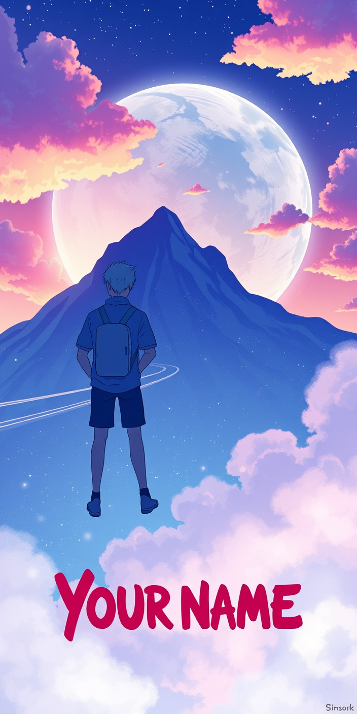 Your name 7 Phone Wallpaper