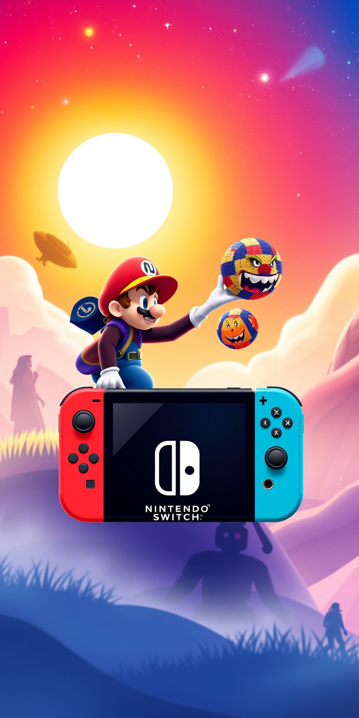 Nintendo switch 1 Phone Wallpaper