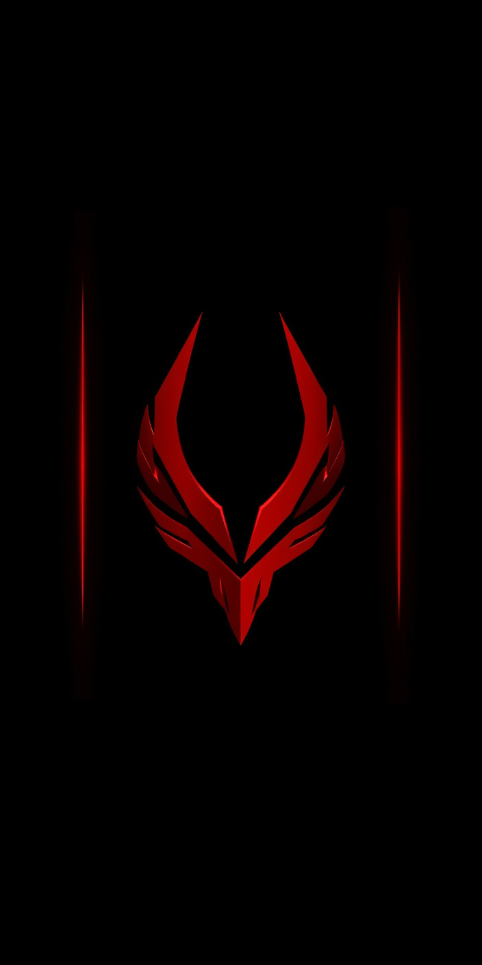 Black and red gaming 3 Phone Wallpaper
