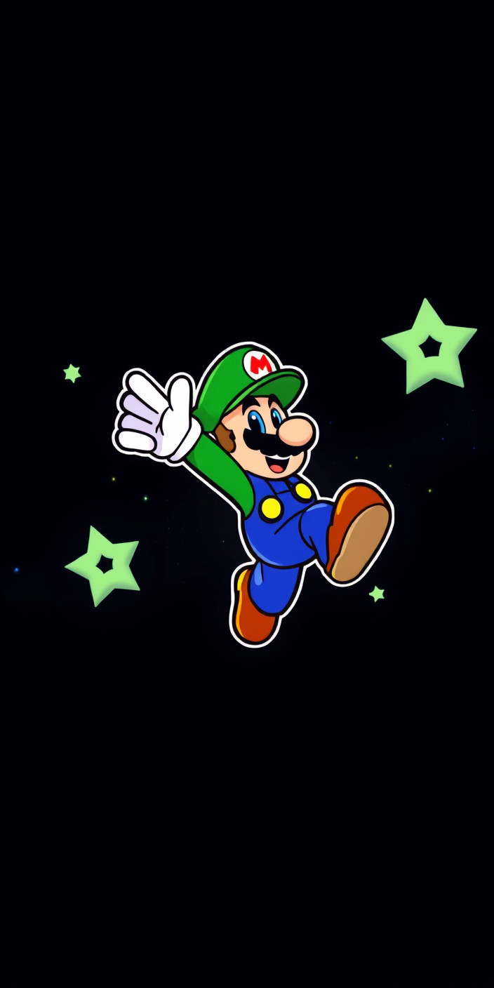 Super mario galaxy 1 Phone Wallpaper