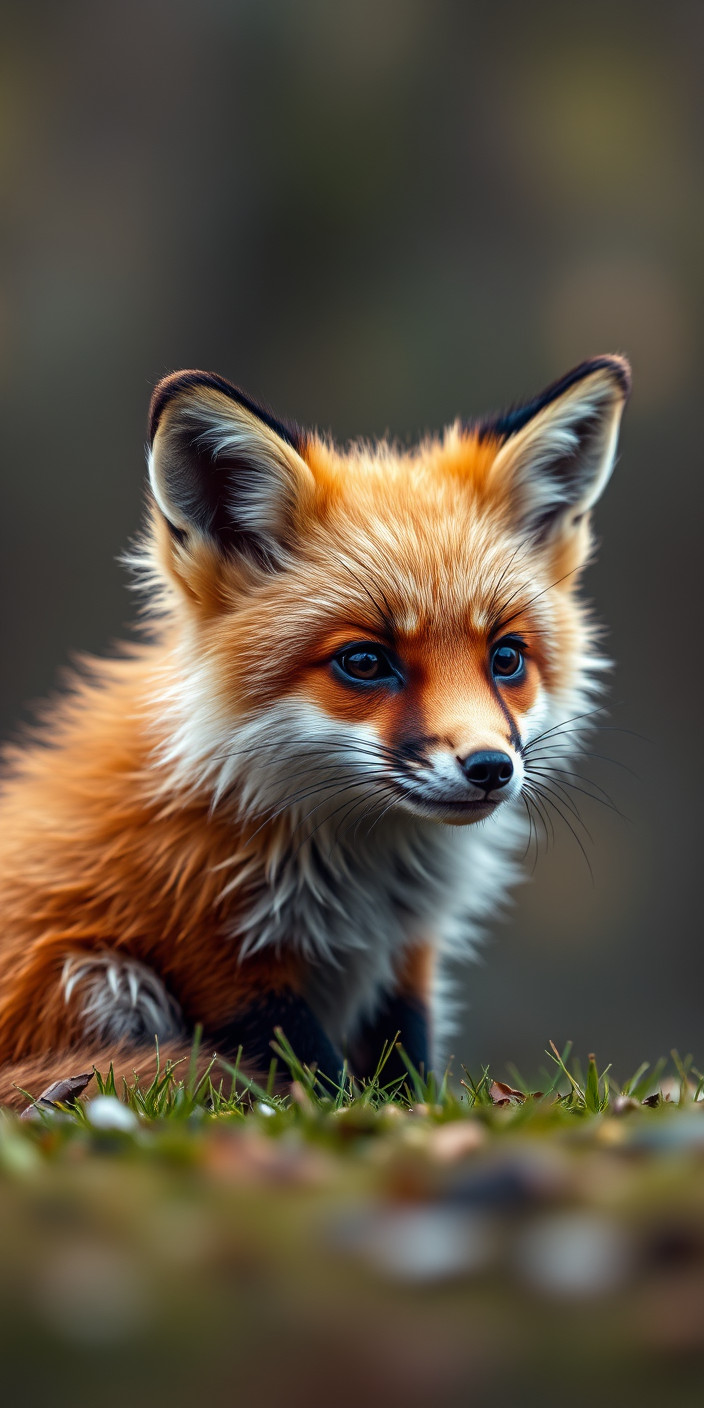 Cute fox 9 Phone Wallpaper