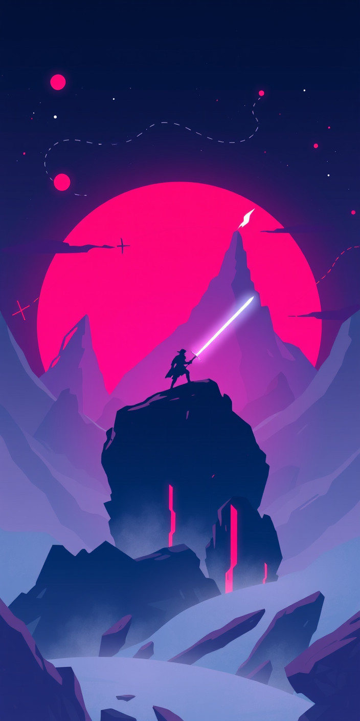 Hyper light drifter 5 Phone Wallpaper