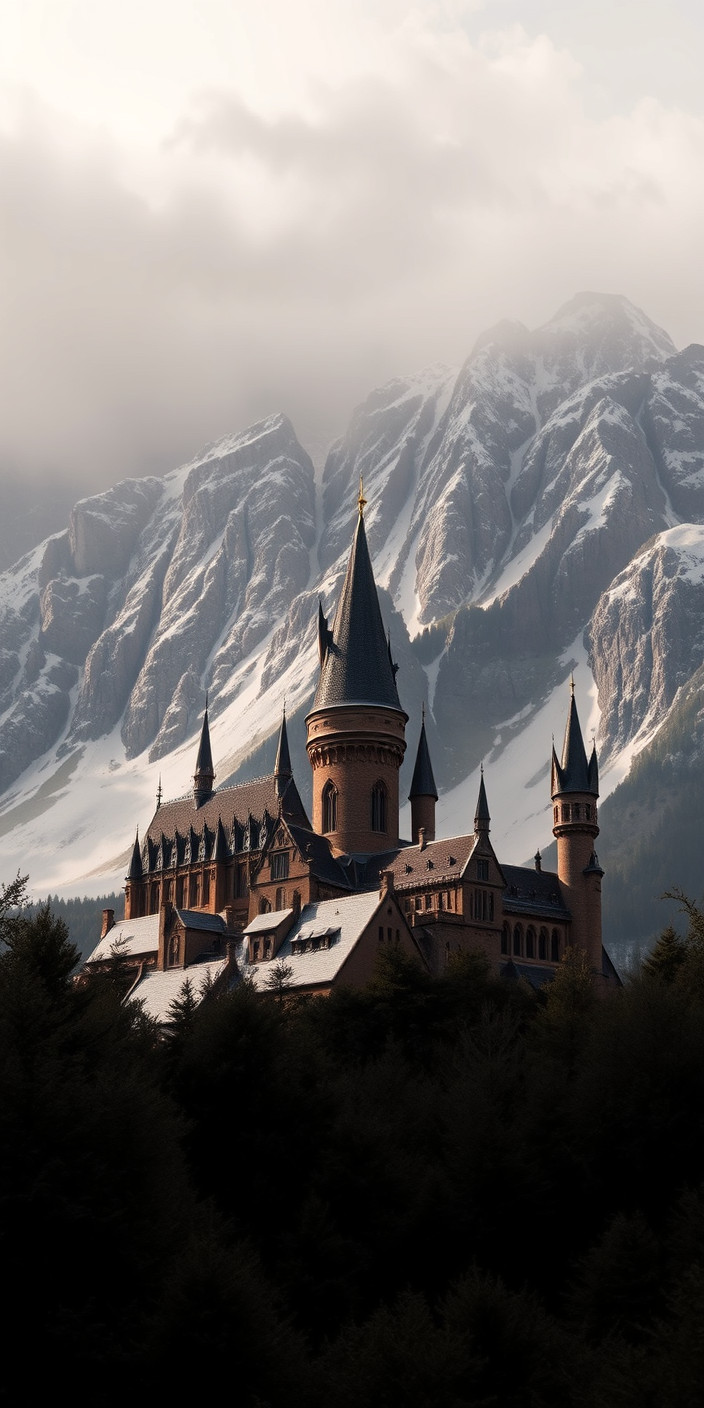 Hogwarts 7 Phone Wallpaper