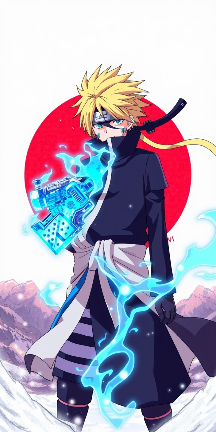Minato namikaze 9 Phone Wallpaper