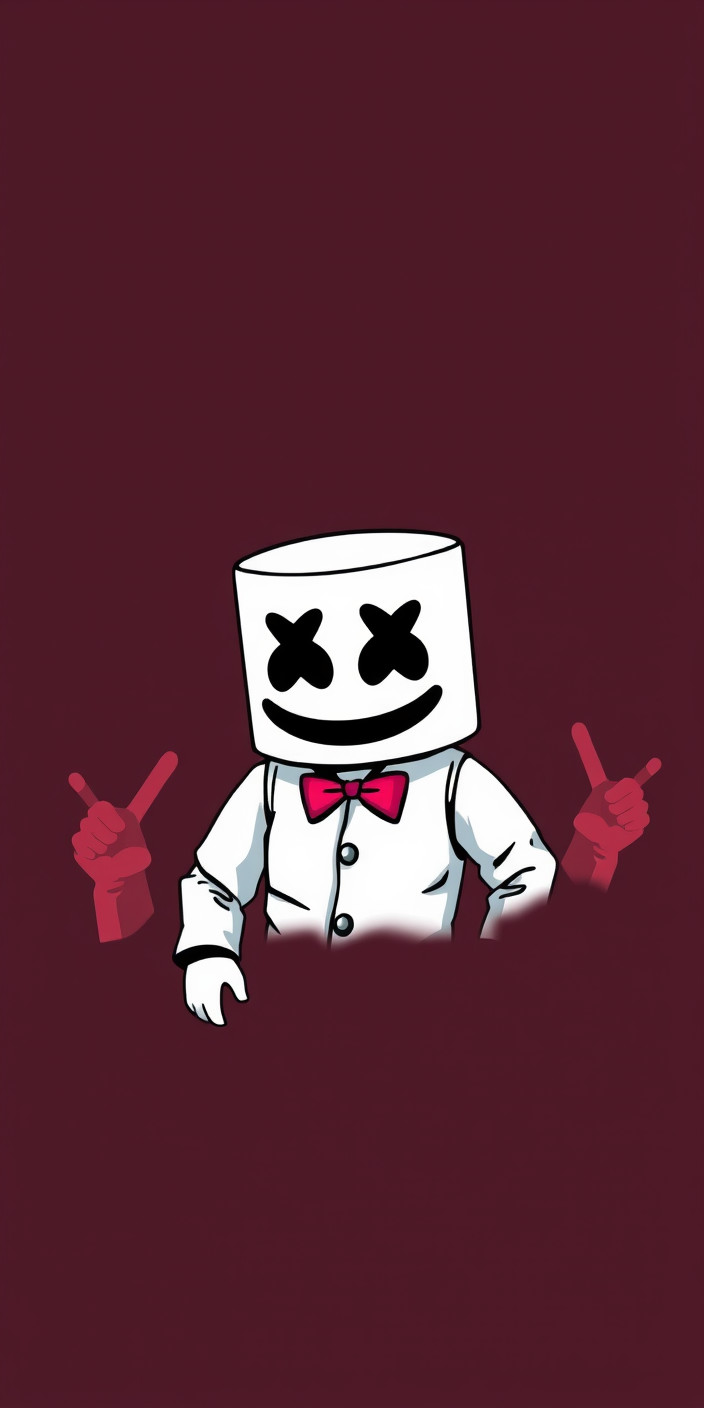 Marshmello 1 Phone Wallpaper