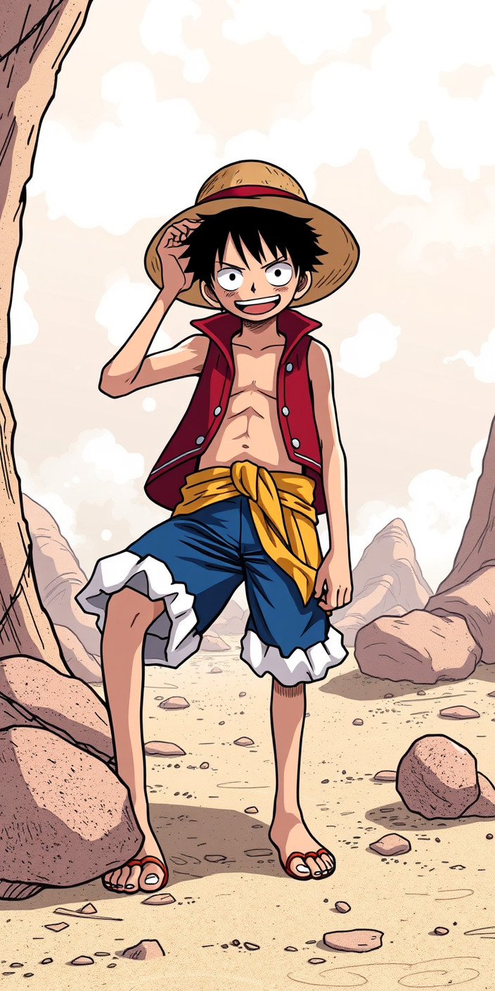 Luffy 7 Phone Wallpaper
