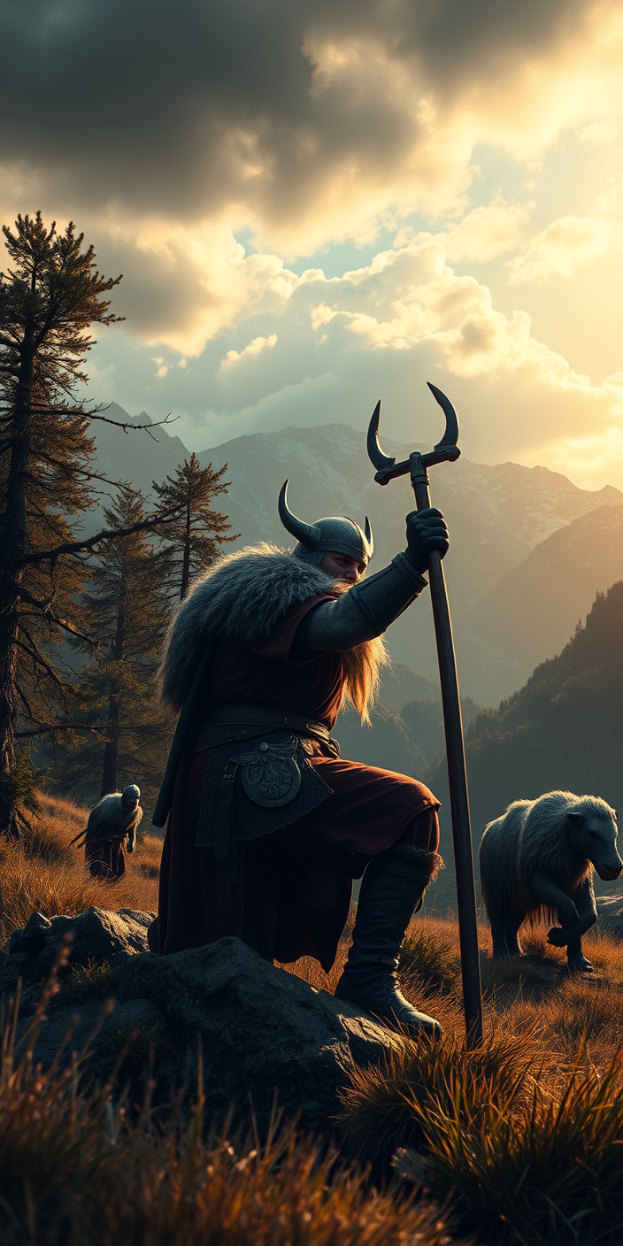 Viking 6 Phone Wallpaper