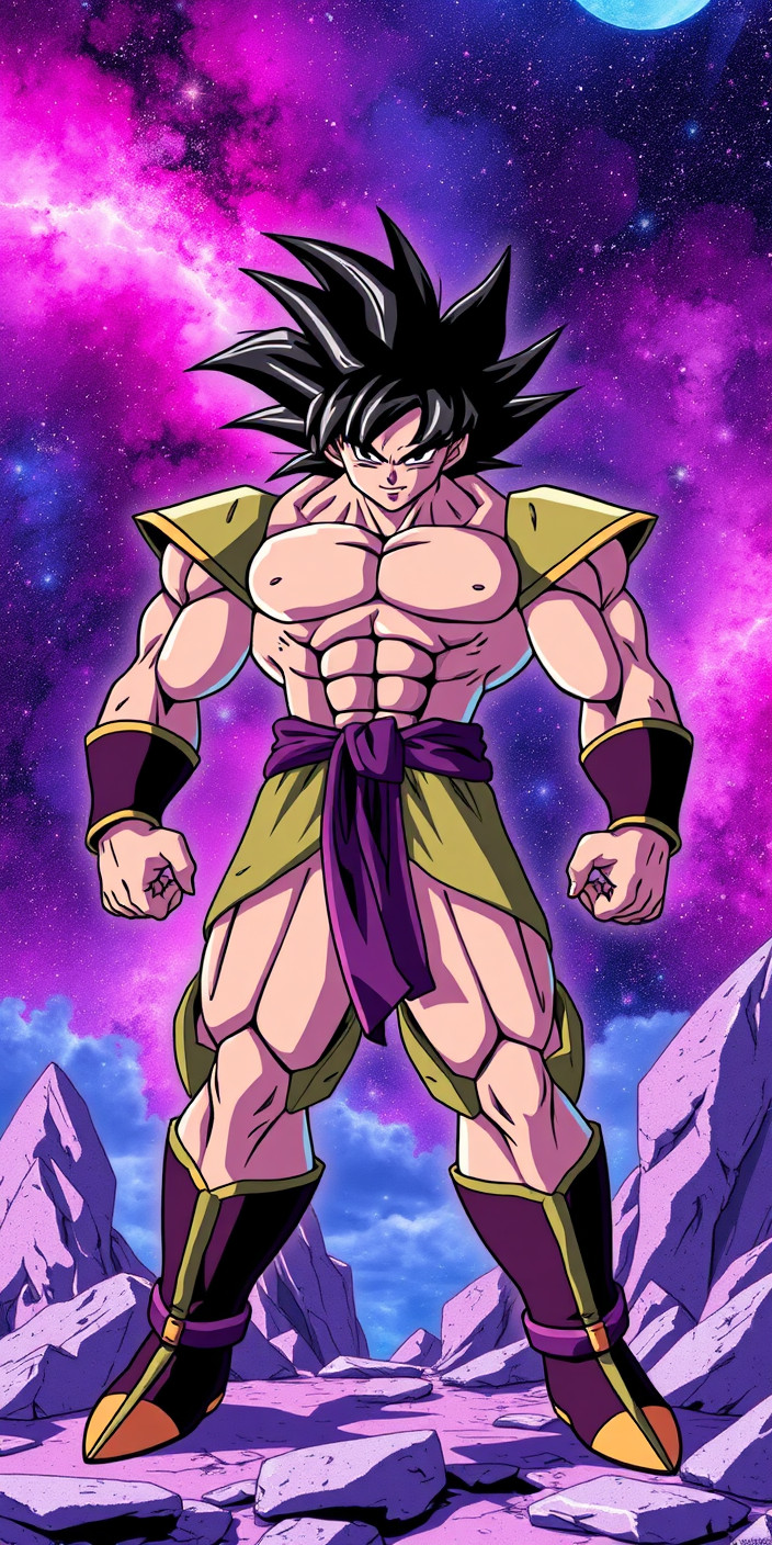 Broly 9 Phone Wallpaper