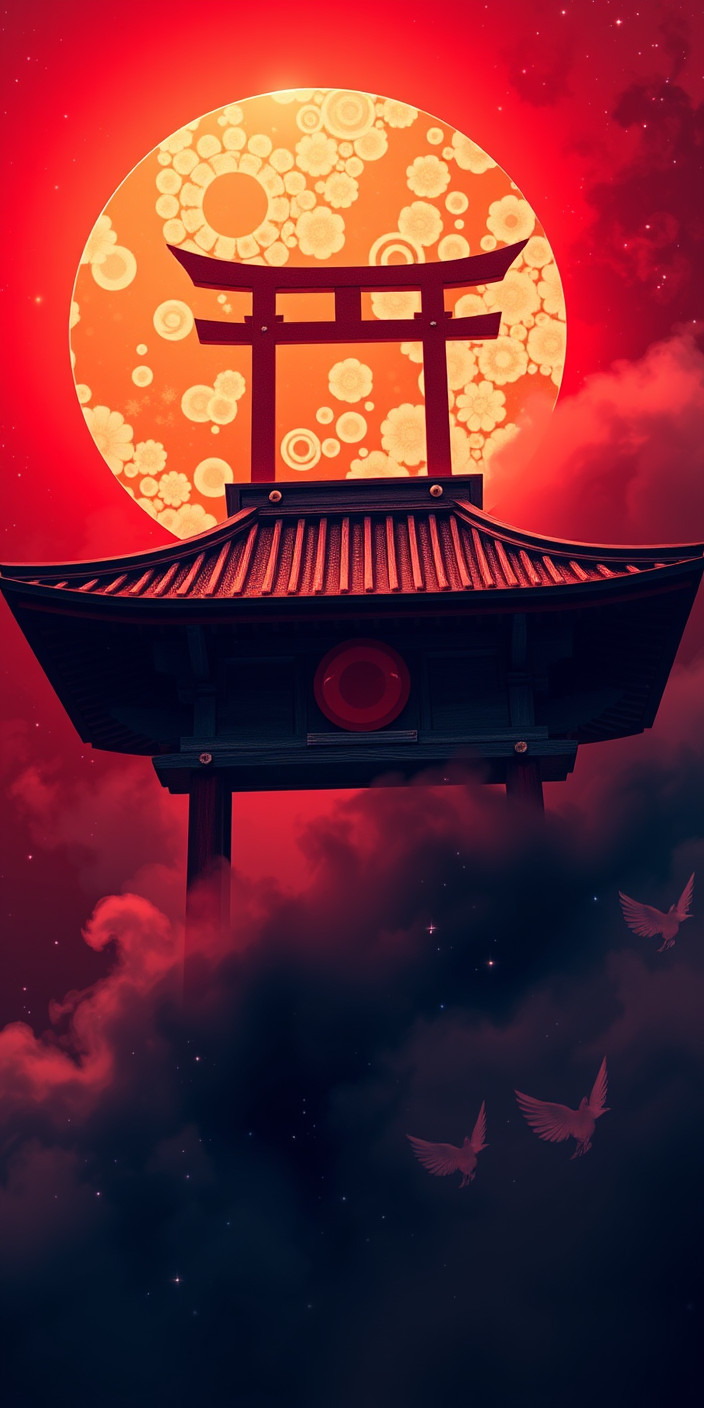 Mangekyou sharingan 1 Phone Wallpaper