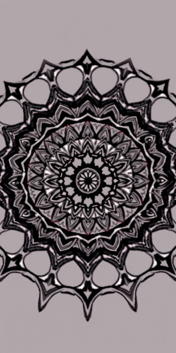 Mandala 3 Phone Wallpaper