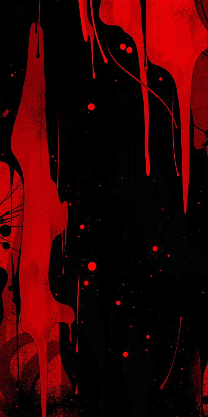 Black and red 4 Phone Wallpaper