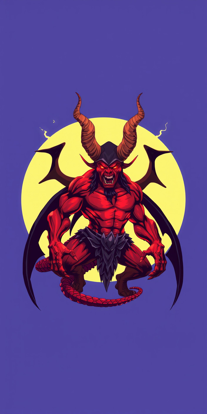 Demon 3 Phone Wallpaper