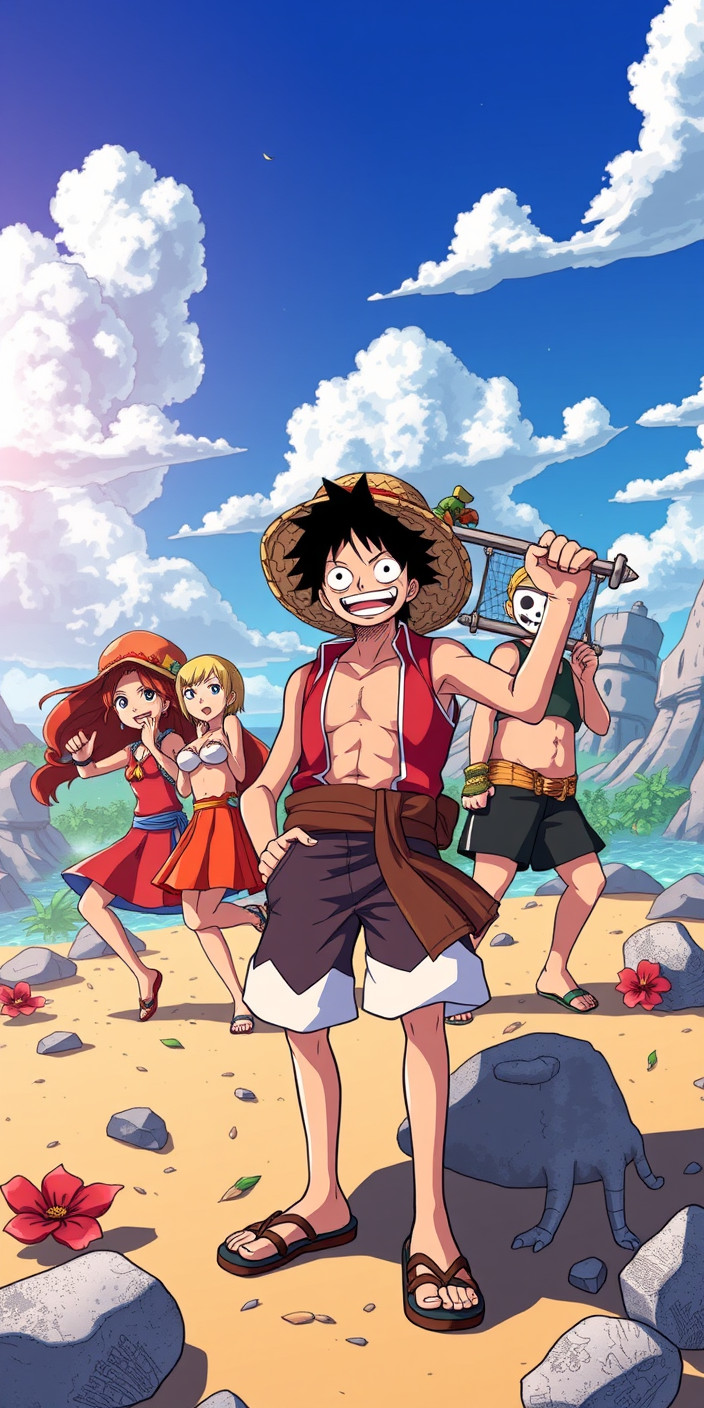 One piece wano 12 Phone Wallpaper