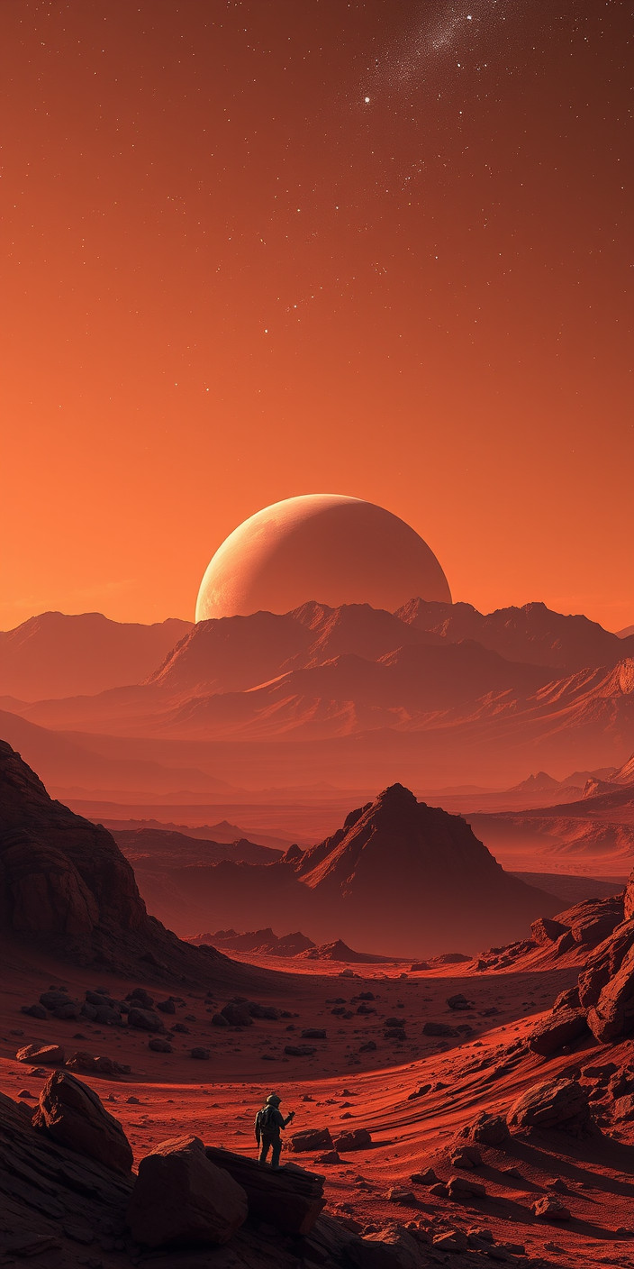 Mars 2 Phone Wallpaper