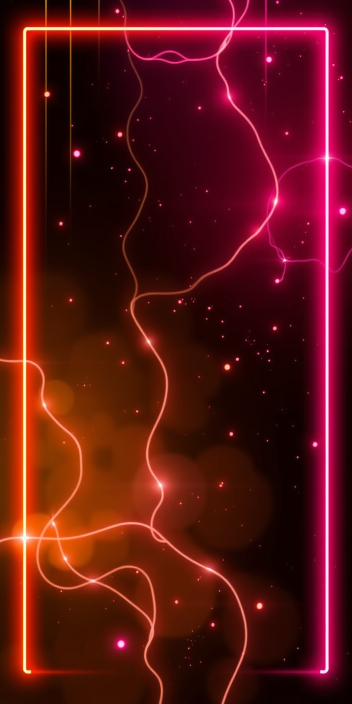 Neon 3 Phone Wallpaper