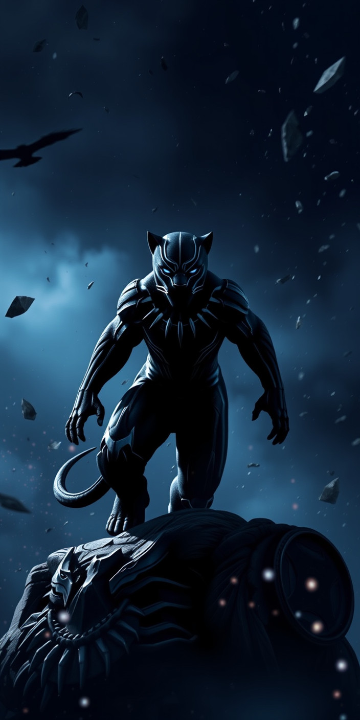 Black panther 3 Phone Wallpaper