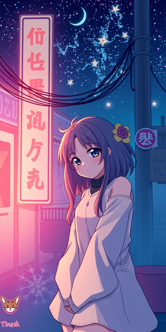 Lofi girl 10 Phone Wallpaper