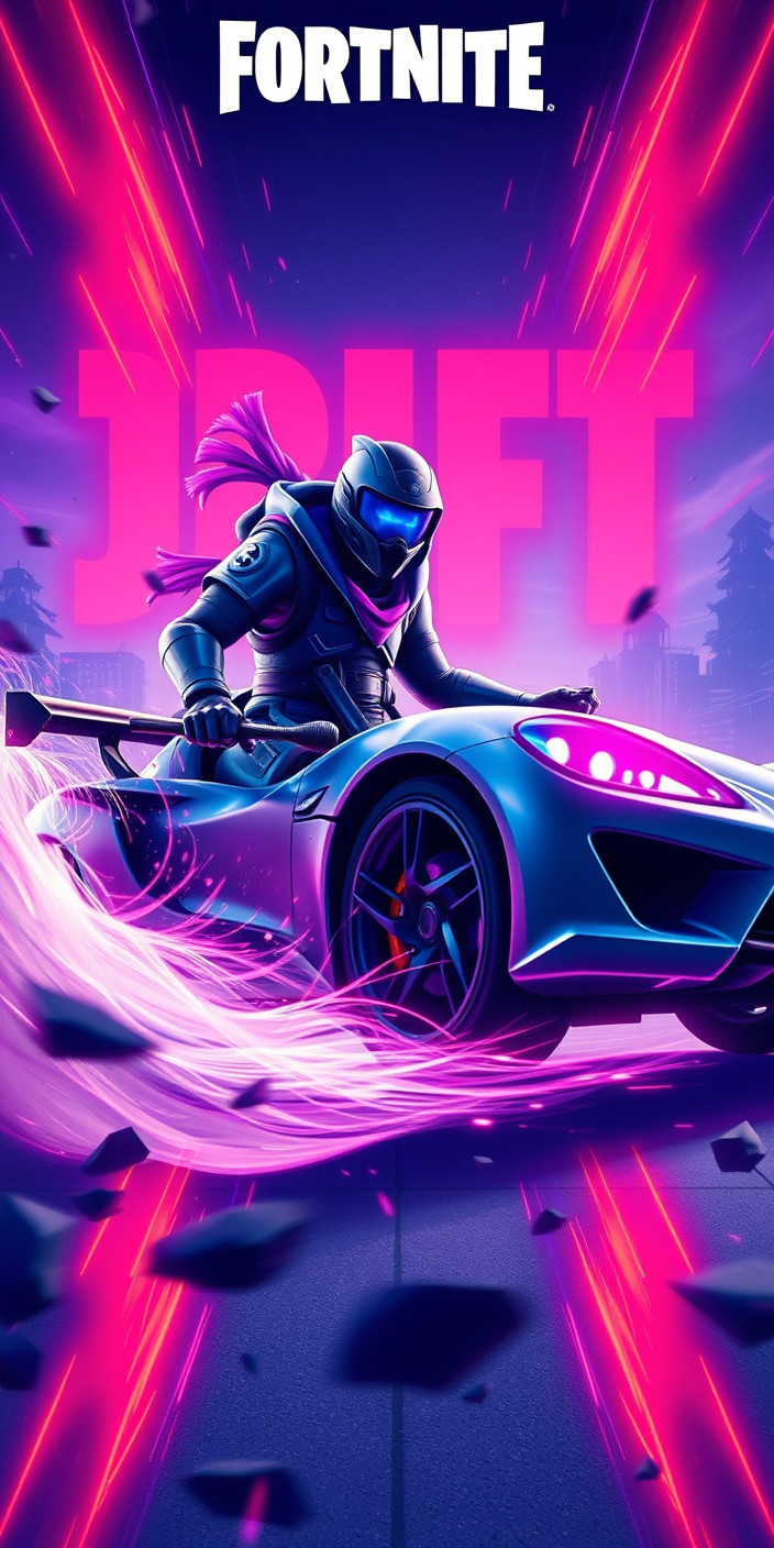 Drift fortnite 13 Phone Wallpaper