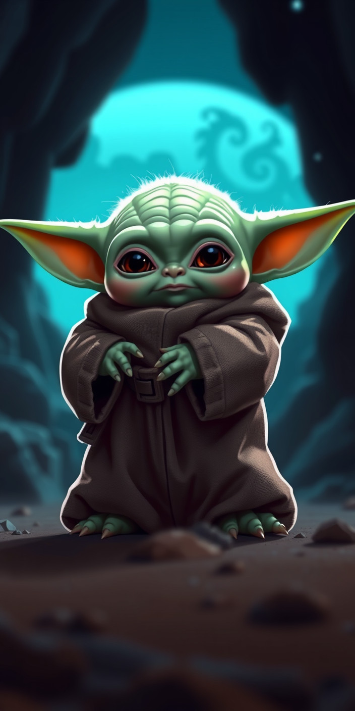 Baby yoda mandalorian 2 Phone Wallpaper