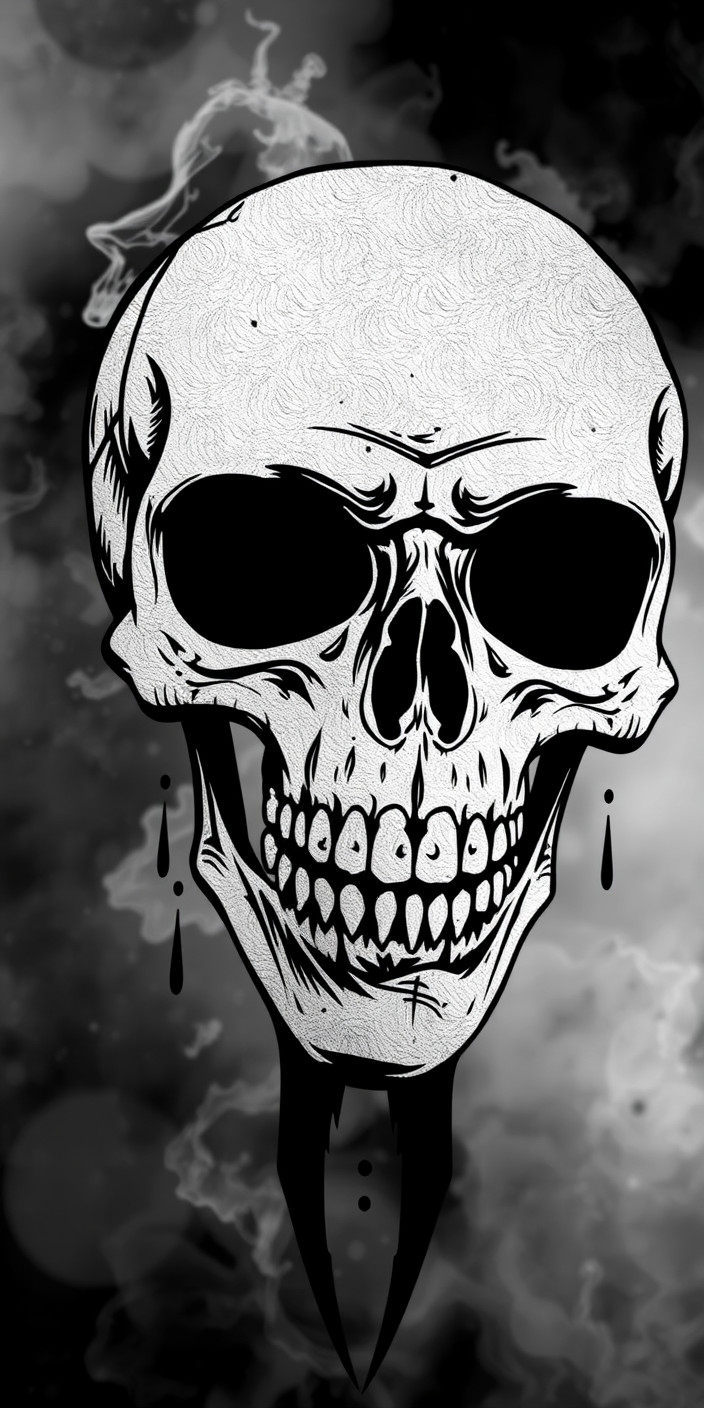 Skull 4 Phone Wallpaper