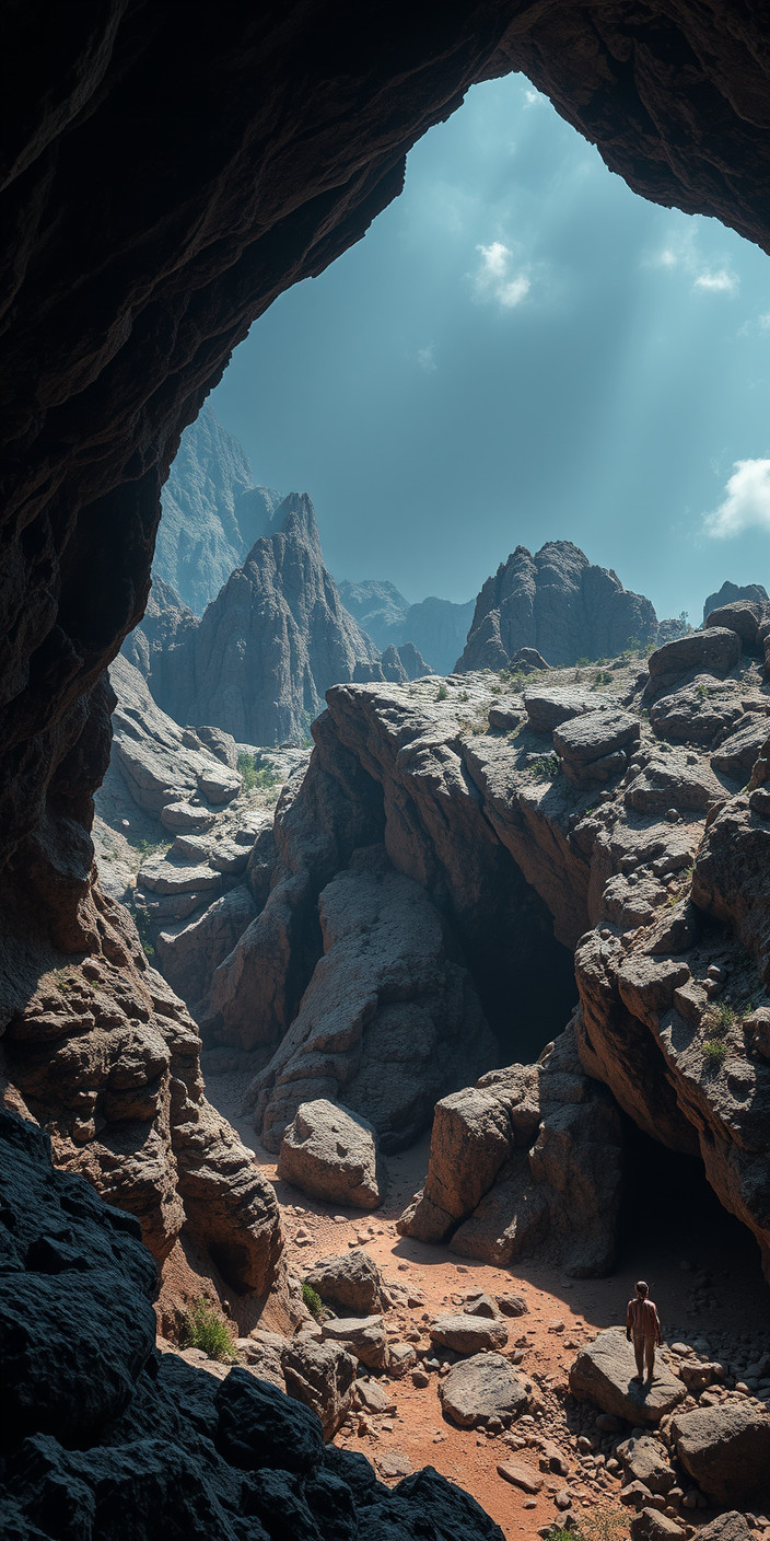 Cave 3 Phone Wallpaper