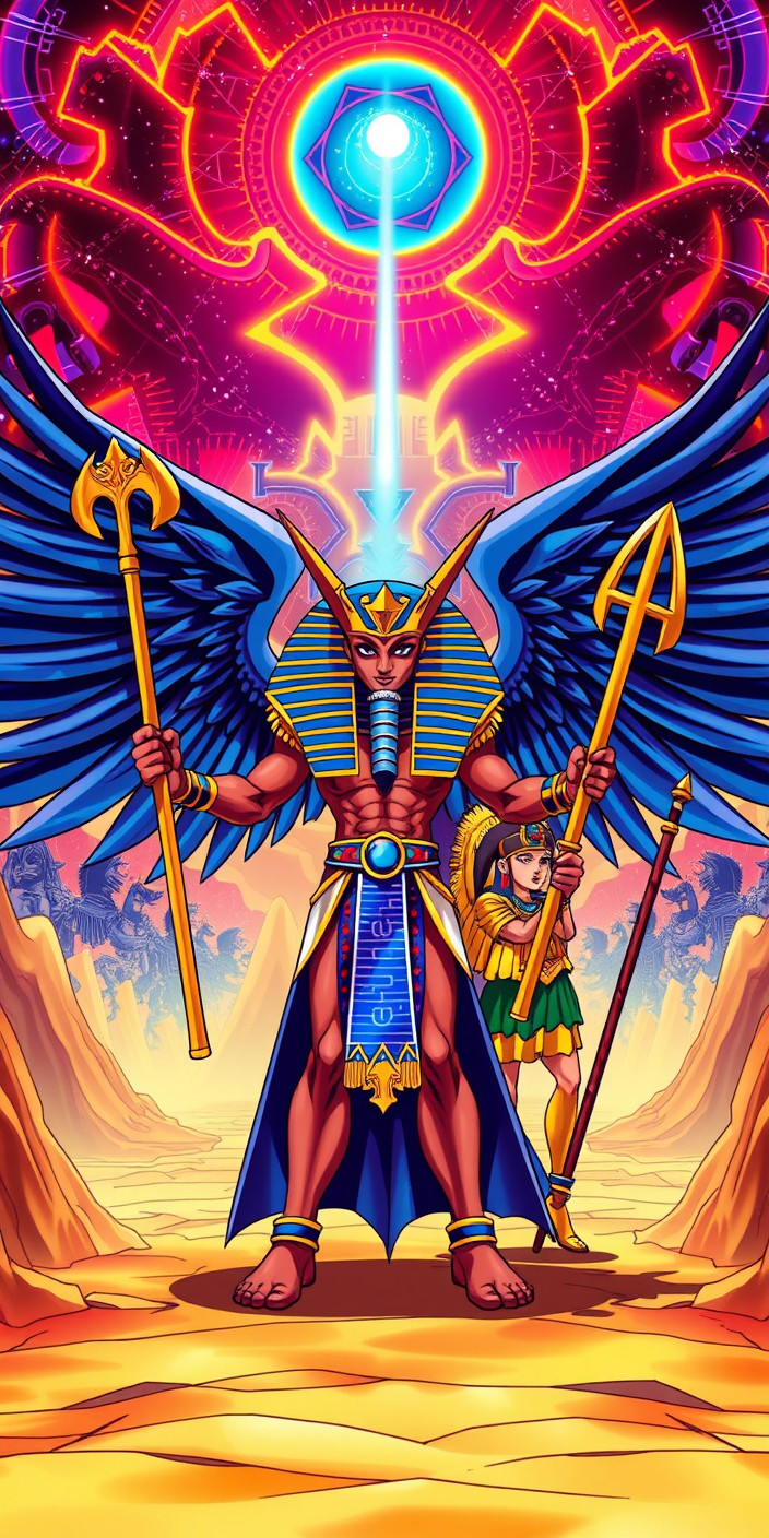 Yugioh egyptian gods 14 Phone Wallpaper