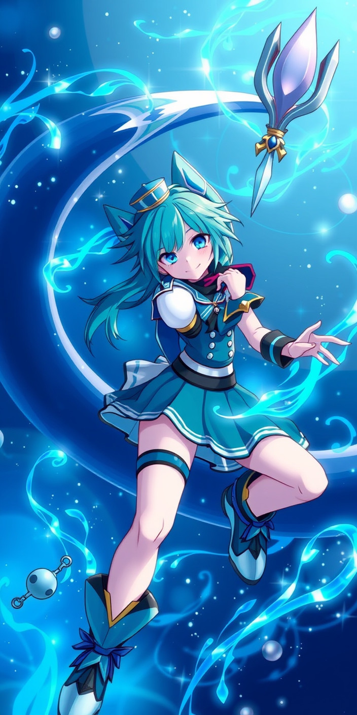 Kingdom hearts aqua 3 Phone Wallpaper