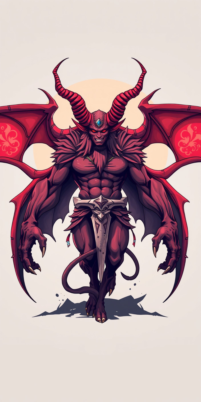 Demon 9 Phone Wallpaper