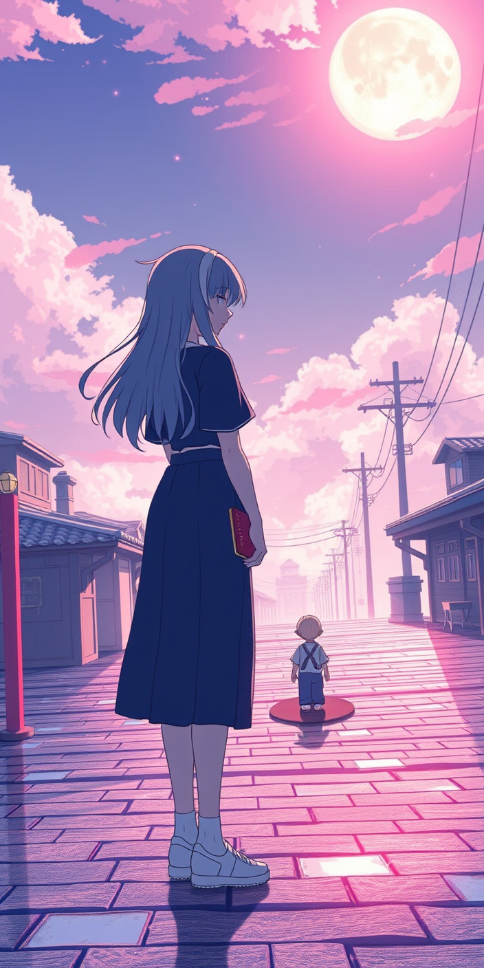 Aesthetic anime 1 Phone Wallpaper