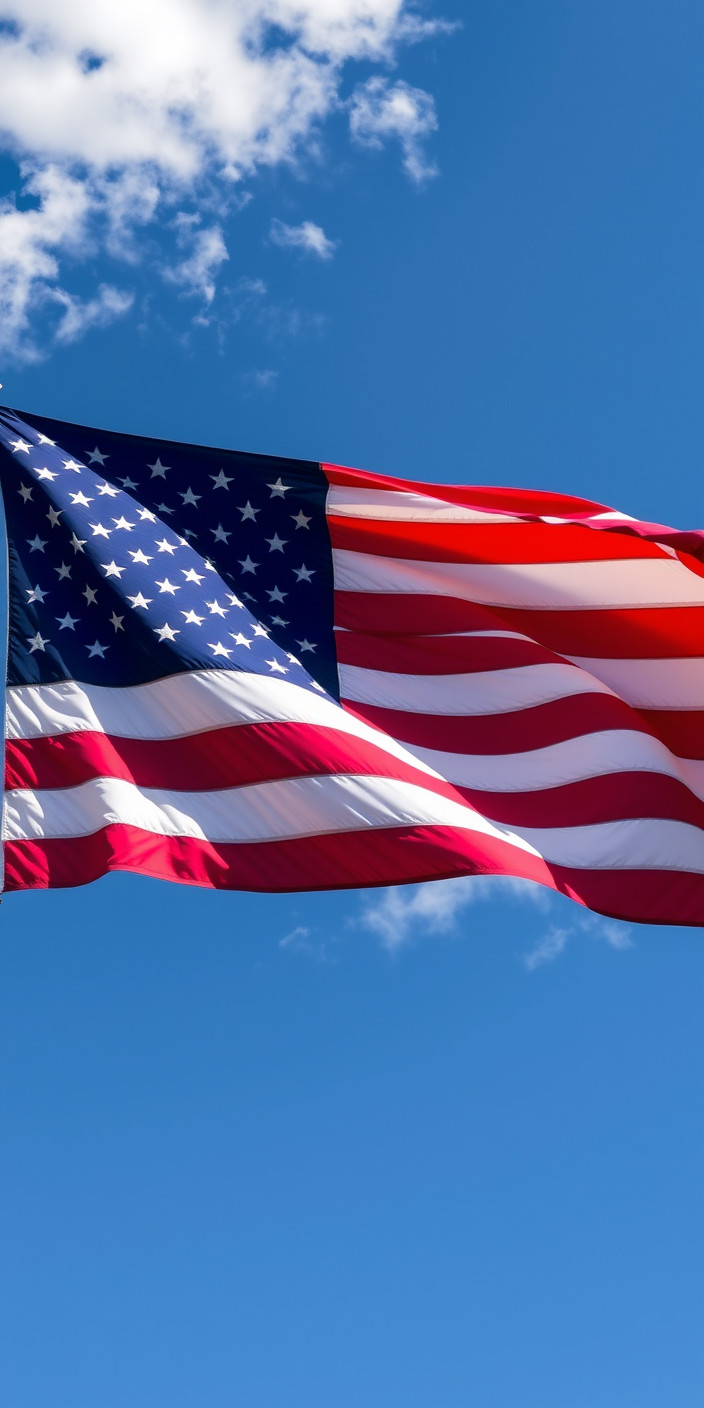 American flag 7 Phone Wallpaper