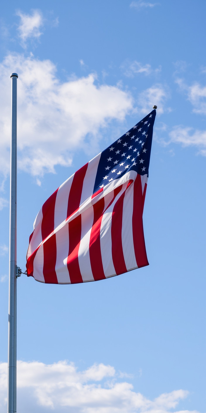 American flag 7 Phone Wallpaper