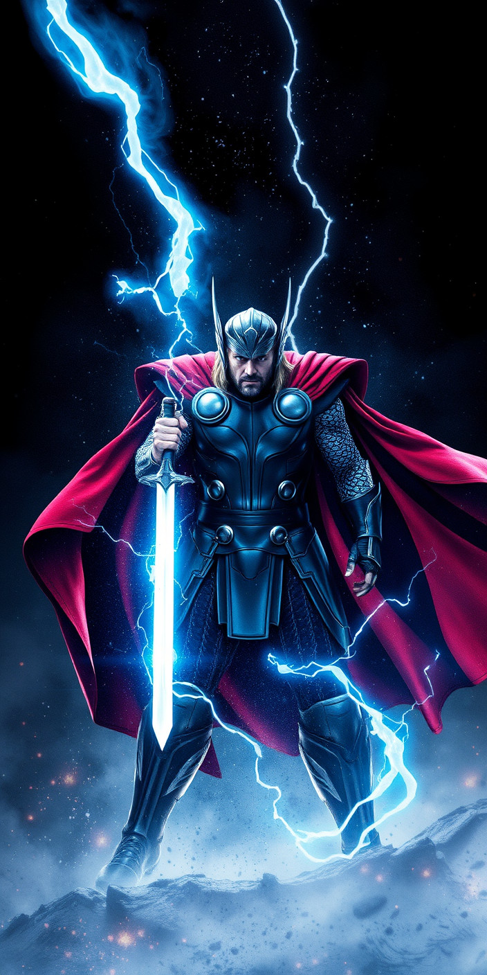 Thor 8 Phone Wallpaper